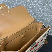 Valentino Garavani 9To5 Shoulder Bag Raffia Cherryfic 24.5x18.5x8cm - 2