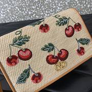 Valentino Raffia Cherry Mini Bag 20x12x5cm - 6