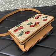 Valentino Raffia Cherry Mini Bag 20x12x5cm - 4