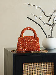 Chanel Kelly Mini Bag Sequins 19x13x7cm - 4