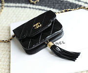 Chanel Clutch Bag With Chain Black 11x8.5x3.5cm - 2