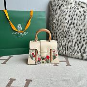Goyard Saïgon Structuré Mini Bag Cactus Embroidery 28x20x12cm - 1