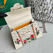 Goyard Saïgon Structuré Mini Bag Cactus Embroidery 28x20x12cm - 6