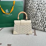 Goyard Saïgon Structuré Mini Bag Cactus Embroidery 28x20x12cm - 3
