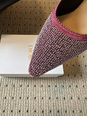 Dior Or J'Adior Slingback Pump Purple Metallic 10cm - 4