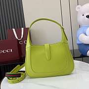 Gucci Jackie 1961 Shoulder Bag Bright Green 27.5x19x4cm - 6