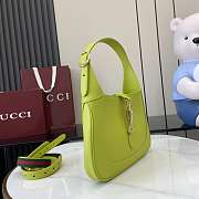 Gucci Jackie 1961 Shoulder Bag Bright Green 27.5x19x4cm - 4