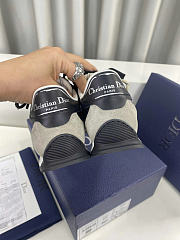 Dior D-Sketch Sneaker Black Nylon and Calfskin - 5