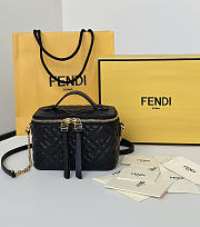 Fendi Vanity Black Bag 16x8x11cm - 1