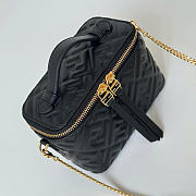 Fendi Vanity Black Bag 16x8x11cm - 3