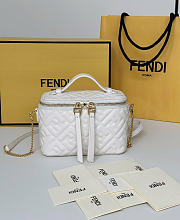 Fendi Vanity White Bag 16x8x11cm - 1