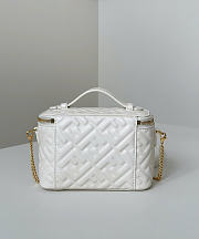 Fendi Vanity White Bag 16x8x11cm - 4