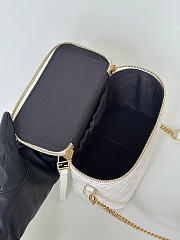 Fendi Vanity White Bag 16x8x11cm - 3