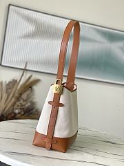 Louis Vuitton LV Low Key Hobo PM Ecru/Cognac 24x28x16cm - 3