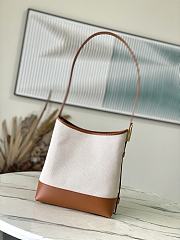 Louis Vuitton LV Low Key Hobo PM Ecru/Cognac 24x28x16cm - 2