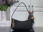 Louis Vuitton LV Pochette Bloom Black Bag 23x10x4cm - 1