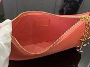Louis Vuitton LV Pochette Bloom Pink Bag 23x10x4cm - 5