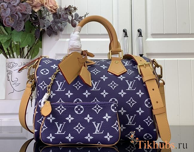 Louis Vuitton LV Speedy P9 Bandoulière 30 Purple 32x22.5x18cm - 1