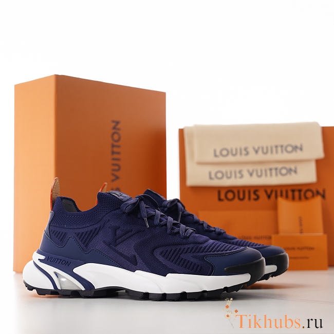 Louis Vuitton LV Runner Tatic Navy Blue Sneaker - 1