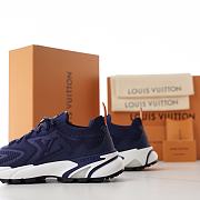 Louis Vuitton LV Runner Tatic Navy Blue Sneaker - 4