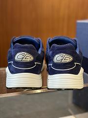 Dior B30 Countdown Sneaker Navy Blue Suede - 3