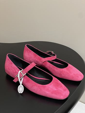 Hermes Jane Ballerinas Fuchsia