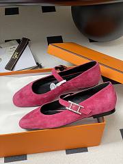 Hermes Jane Ballerinas Fuchsia - 4