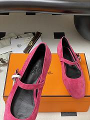 Hermes Jane Ballerinas Fuchsia - 2