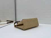 Dior Diorstar Hobo Bag with Chain Beige Raffia 28.5 x 14.5 x 10 cm - 6