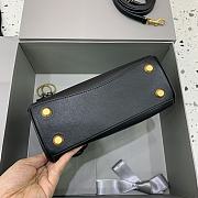 Balenciaga Rodeo Handbag Mini Black Calfskin Gold 22.8x9.9x8.3cm - 2