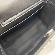 Gucci Padlock Medium Top Handle Black Bag 25.5x17.5x10cm - 3