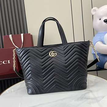 Gucci Medium Betty Shopper Black 28x24x16cm