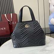 Gucci Medium Betty Shopper Black 28x24x16cm - 5
