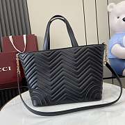 Gucci Medium Betty Shopper Black 28x24x16cm - 3