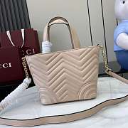 Gucci Small Betty Light Pink Tote Bag 18x18x12.5cm - 4