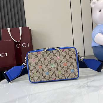 Gucci GG Multicolor Small Bag 22.5x14x7.5cm