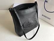 Burberry Small Highlands Black Shoulder Bag 28.5x11.5x31cm - 3