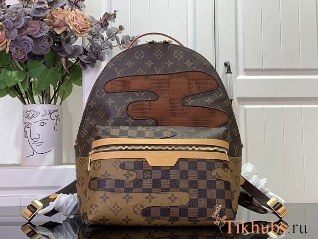 Louis Vuitton LV Backpack Discovery PM Brown 38x29x20cm - 1