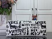 Louis Vuitton LV Shopper Tote MM White 40x32x16cm - 3