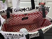 Louis Vuitton LV Shopper Tote MM White 40x32x16cm - 5
