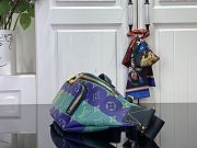 Louis Vuitton LV Bumbag Green Blue 30x15x8cm - 5