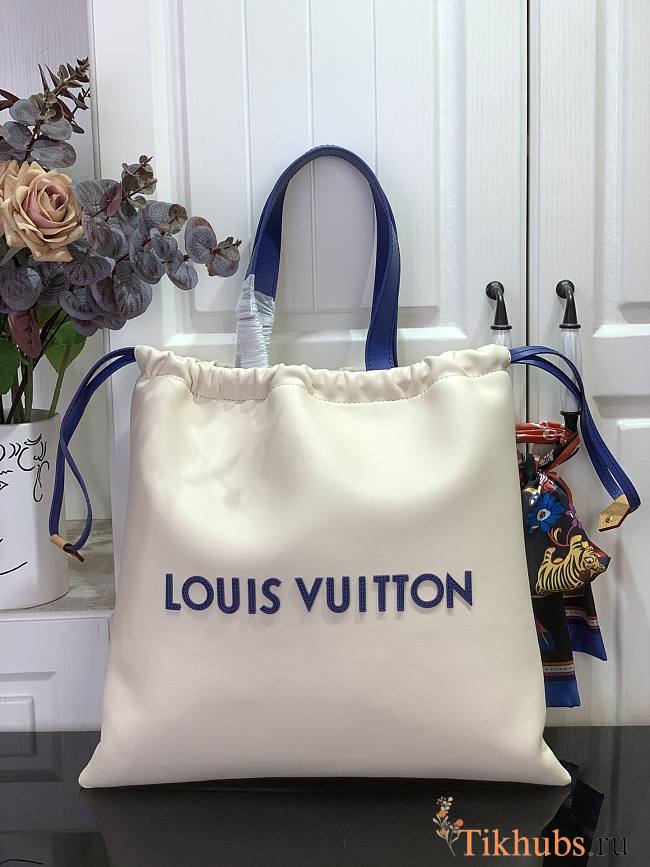 Louis Vuitton LV Dust Bag Tote White 34x34x18cm - 1
