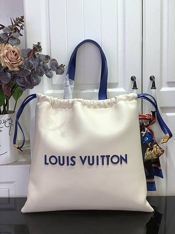 Louis Vuitton LV Dust Bag Tote White 34x34x18cm