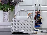 Louis Vuitton LV Mini Capucines White Lily 21x14x8cm - 2