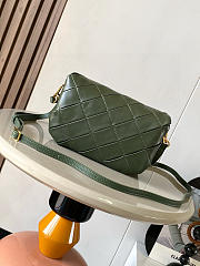 Loewe Puffer Goya Green Lambskin 20x13x6cm - 3