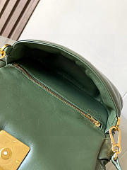 Loewe Puffer Goya Green Lambskin 20x13x6cm - 2