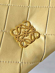 Loewe Puffer Goya Yellow Lambskin 20x13x6cm - 5