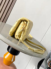 Loewe Puffer Goya Yellow Lambskin 20x13x6cm - 4