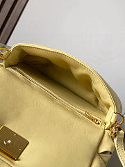 Loewe Puffer Goya Yellow Lambskin 20x13x6cm - 2