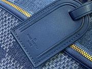 Louis Vuitton LV Keepall Cargo 50 Denim Blue 52x23x29cm - 4